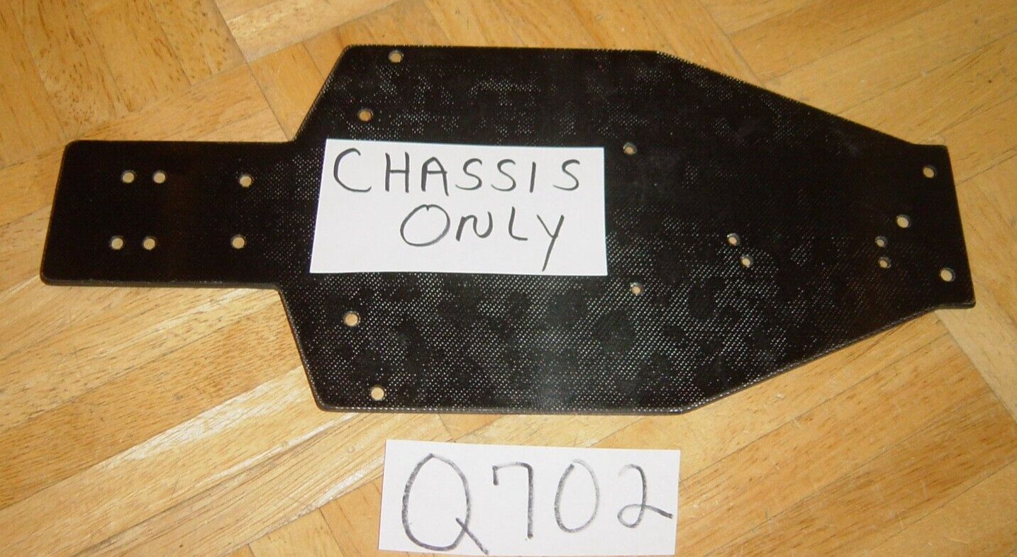TEAM ASSOCIATED RC10 HOUGE SWING ARM CHASSIS ONLY FOR 6 GEAR NEW CNC CUT CARBON