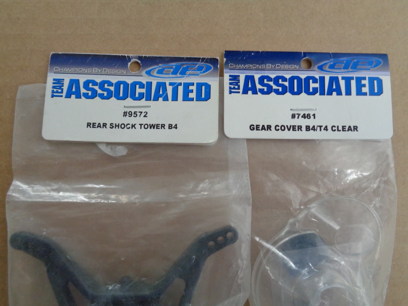 Vintage Team Associated NIP RC10 B4 parts lot 6493 7461 9567 9569 9572 RPM 80232