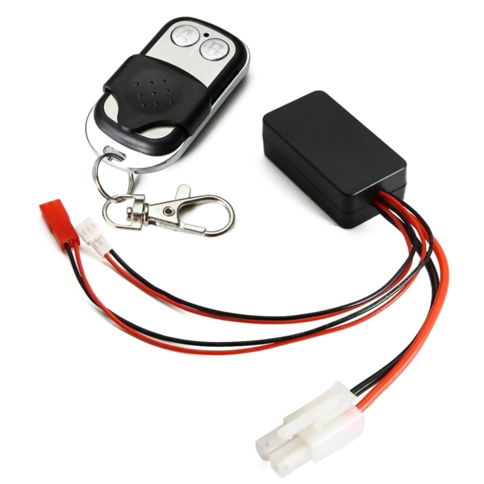 “Warn” 9.5cti Winch+Remote Control Receiver Kit For RC Car 1:10 SCX10 Crawler