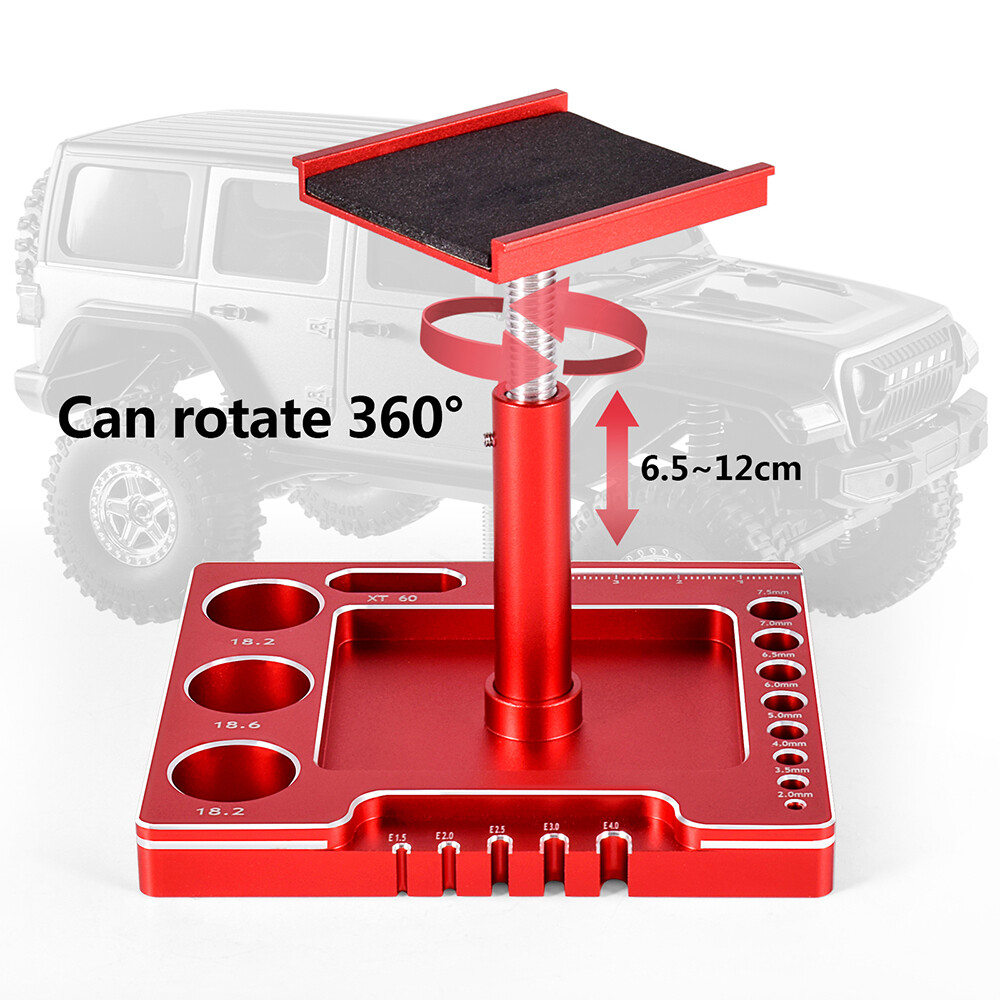 RC Car Repair Stand Work Station Assembly Platform for 1/8 1/10 1/18 1/24 RC Car