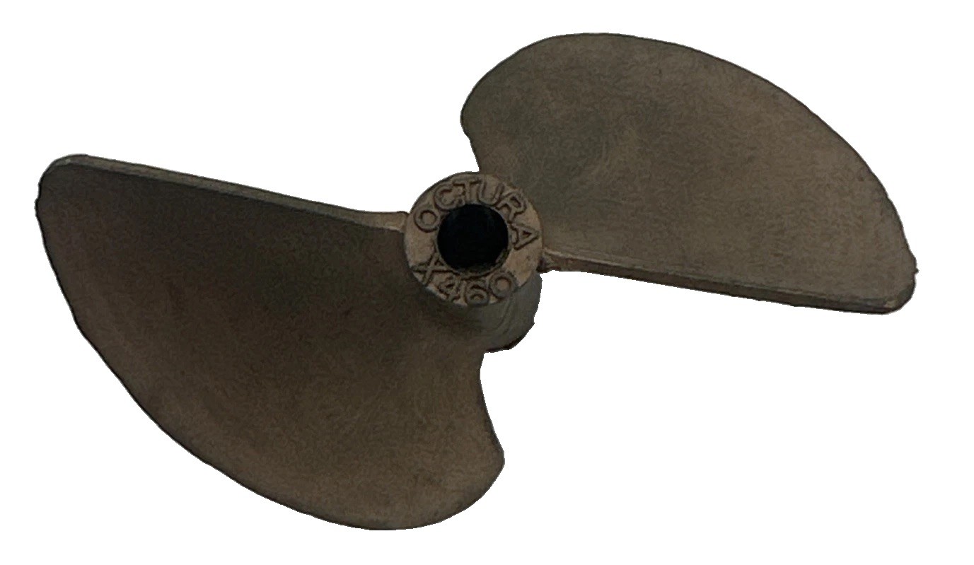 Octura X460 BC prop Propeller 2.36” Diameter 3.304” Pitch .187 Shaft