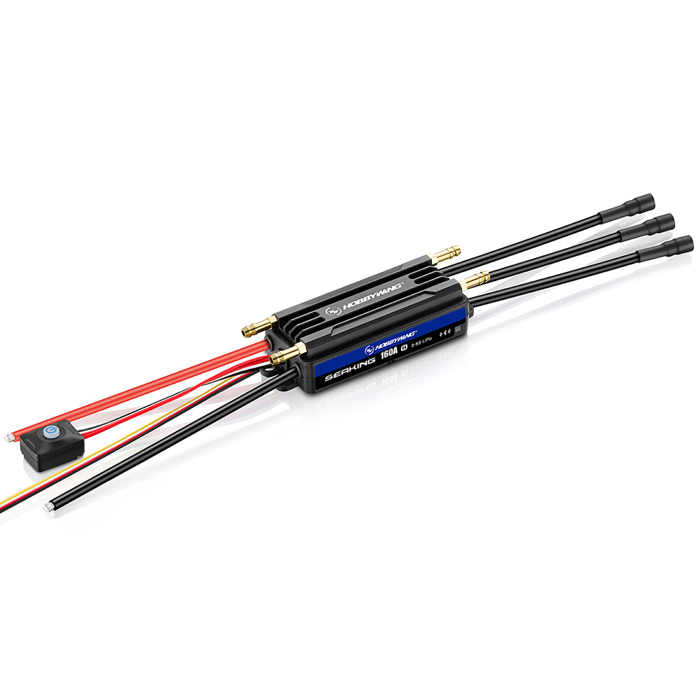 HOBBYWING Seaking V4 Brushless Sensorless ESC 30A 90A 120A 160A BEC for RC Boat