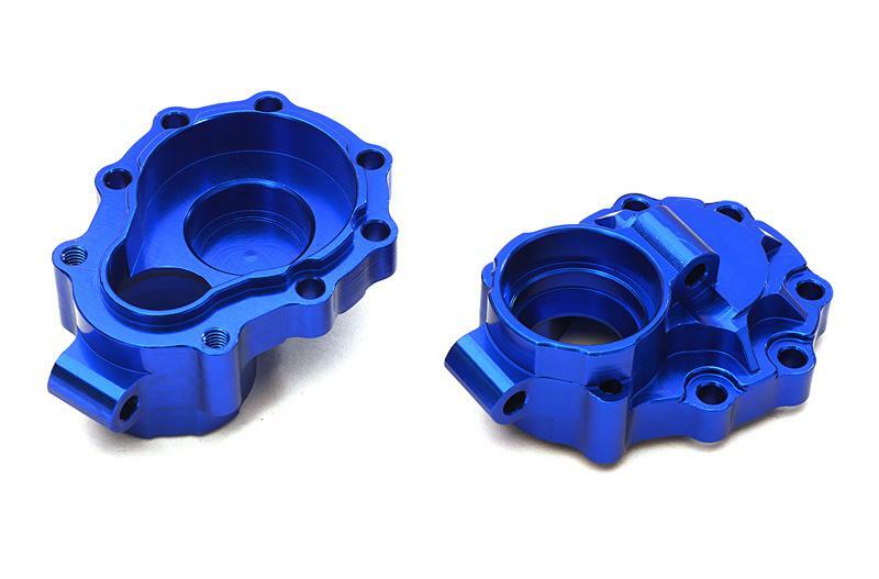CNC Machined Alloy Rear Inner Portal Drive Housings for Traxxas TRX-4 Crawler