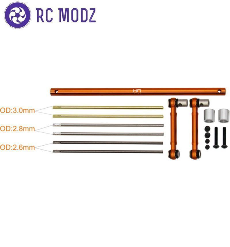 Hot Racing RBA31103 Axial 1/10 Ryft Rear Sway Bar Set