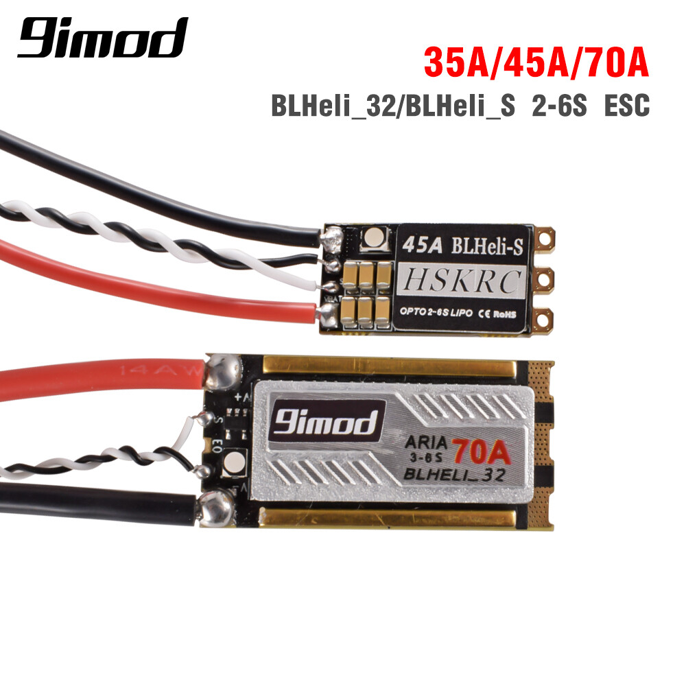 9imod 35A/45A/70A Brushless ESC 2-6S Lipo for RC FPV Racing Drone Quadcopter