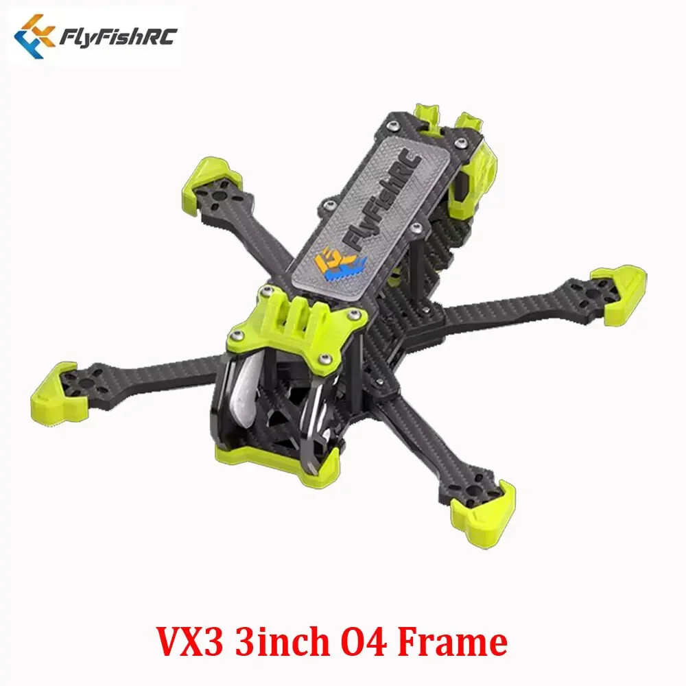 FlyFishRC FPV Volador VX3 VX3.5 O4 FPV Frame 3inch 3.5inch Compatible DJI O4 Air