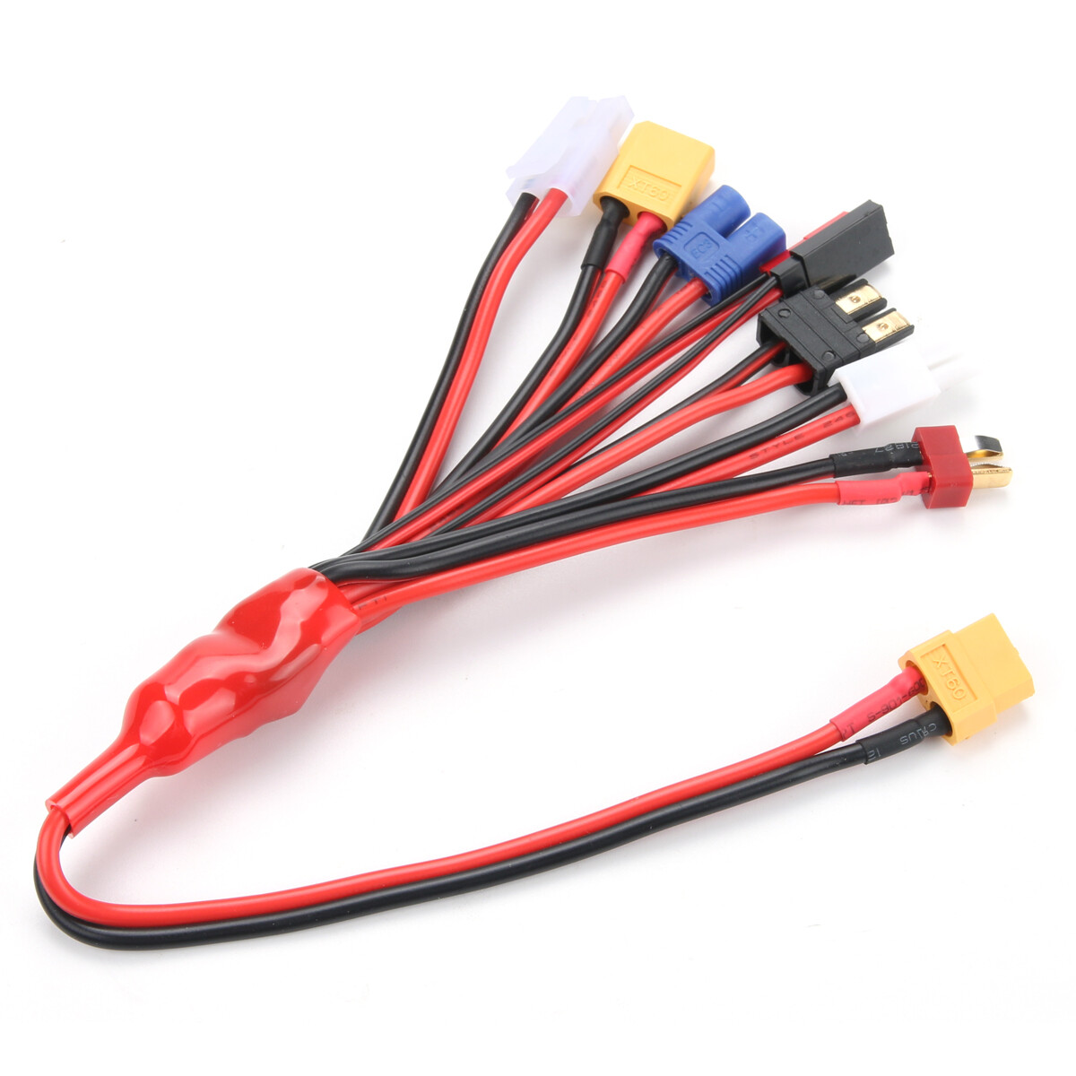8 in 1 Octopus Convert Cable to XT60H Plug Lead Cable for TRX,T-Plug,Tamiya,JST