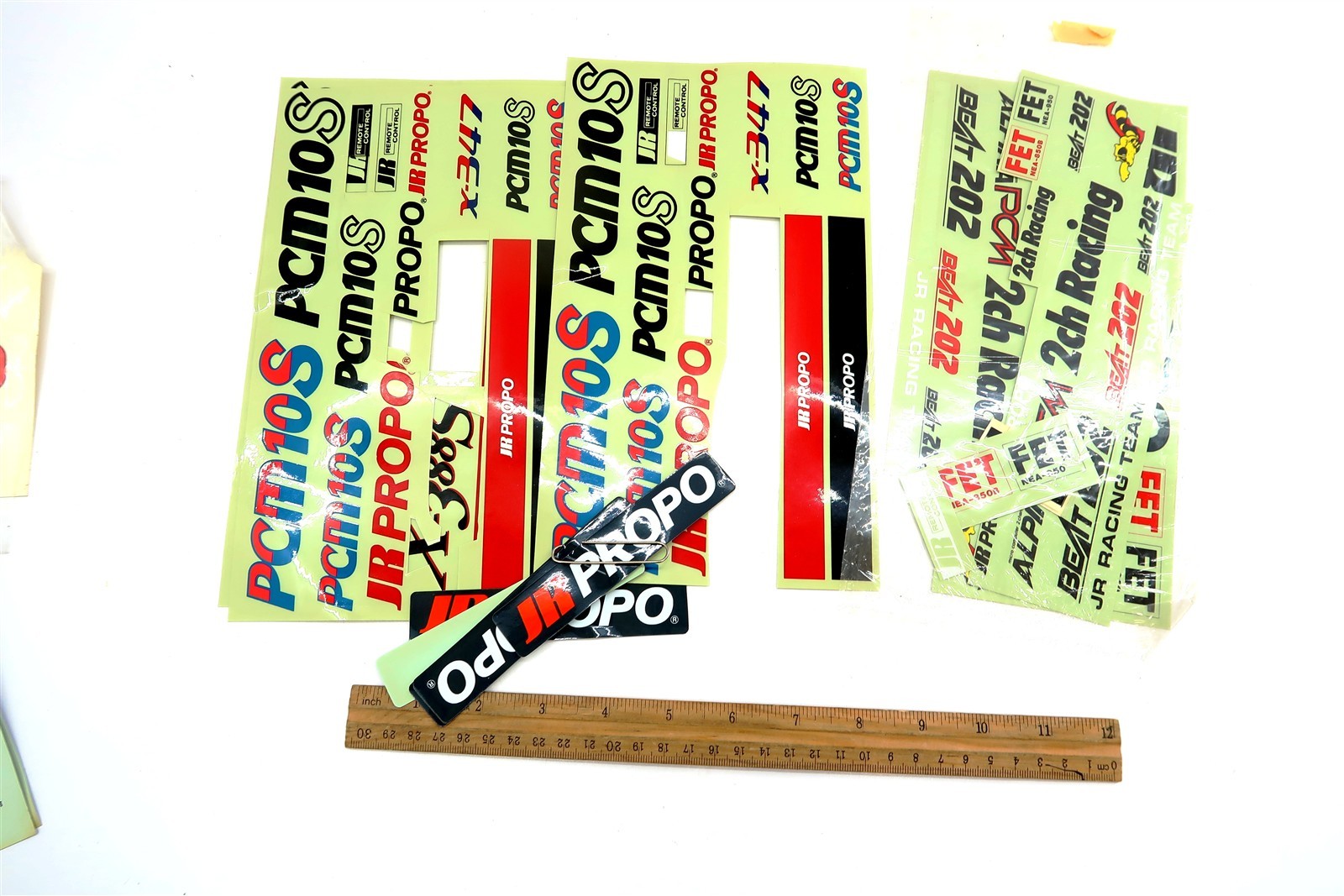 Huge Lot of R/C Airplane Decals Stickers Flames, Numbers, Stars, Etc hundreds!!