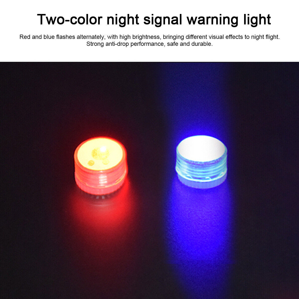 8 set Drone Strobe Light Emergency Lightweight Flash Signal Lamp for DJI Mini 2