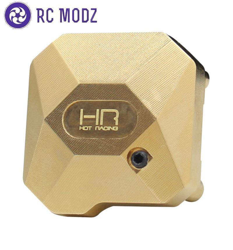 Hot Racing SCXT12CH Axial SCX10 II Heavy 48g Brass Differential Cover