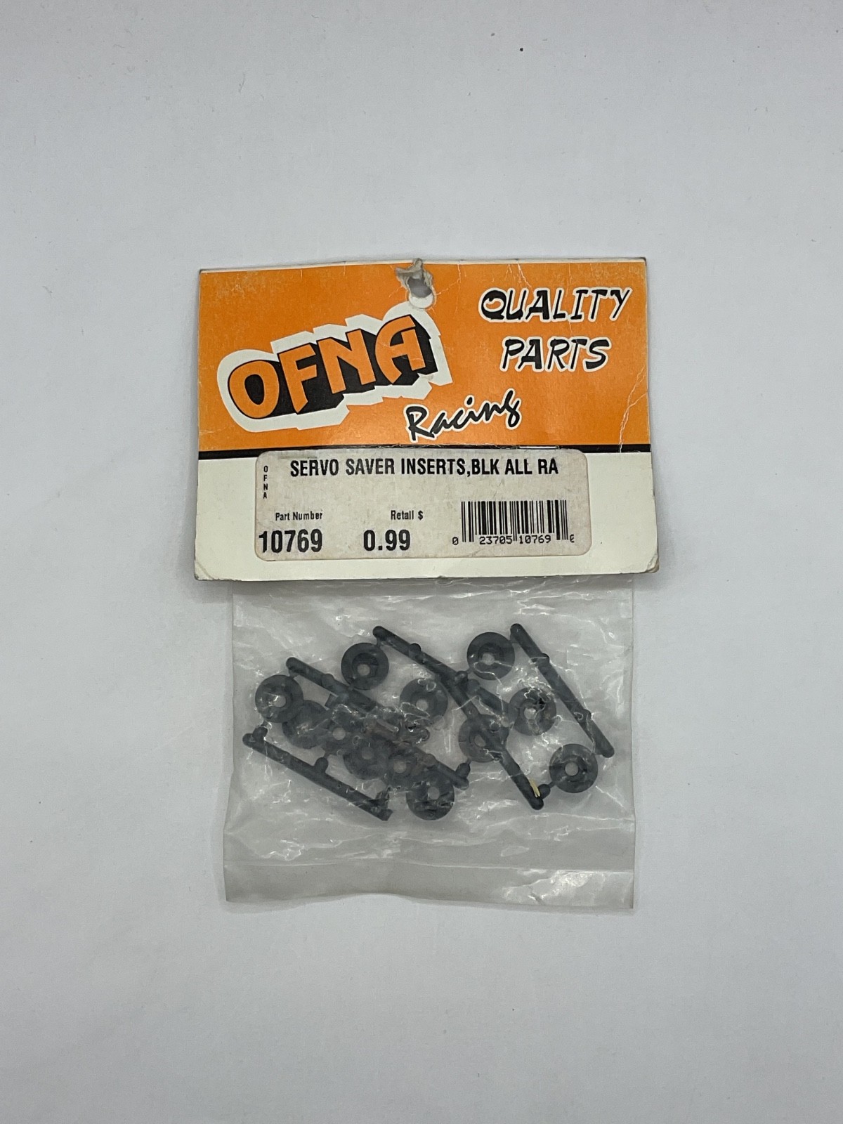 10769 Servo Saver Inserts Black All RA