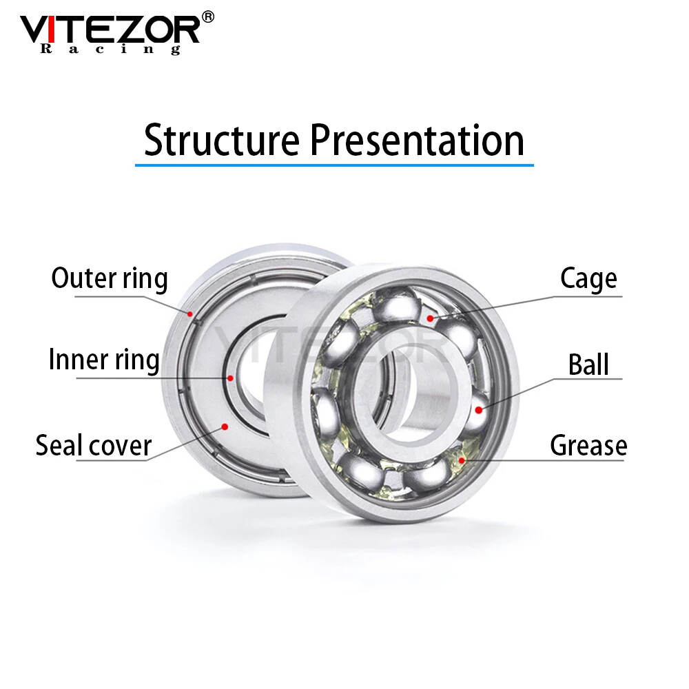 For Kyosho Fazer Mk2 1970 Chevy Chevelle SS 454 LS6 Sealed Bearing Kit