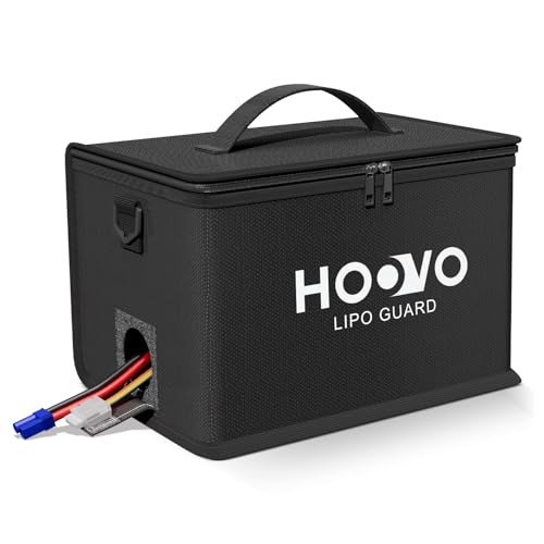 Lipo Bag, Fireproof and Explosionproof LiPo Battery Bags – Large Capacity