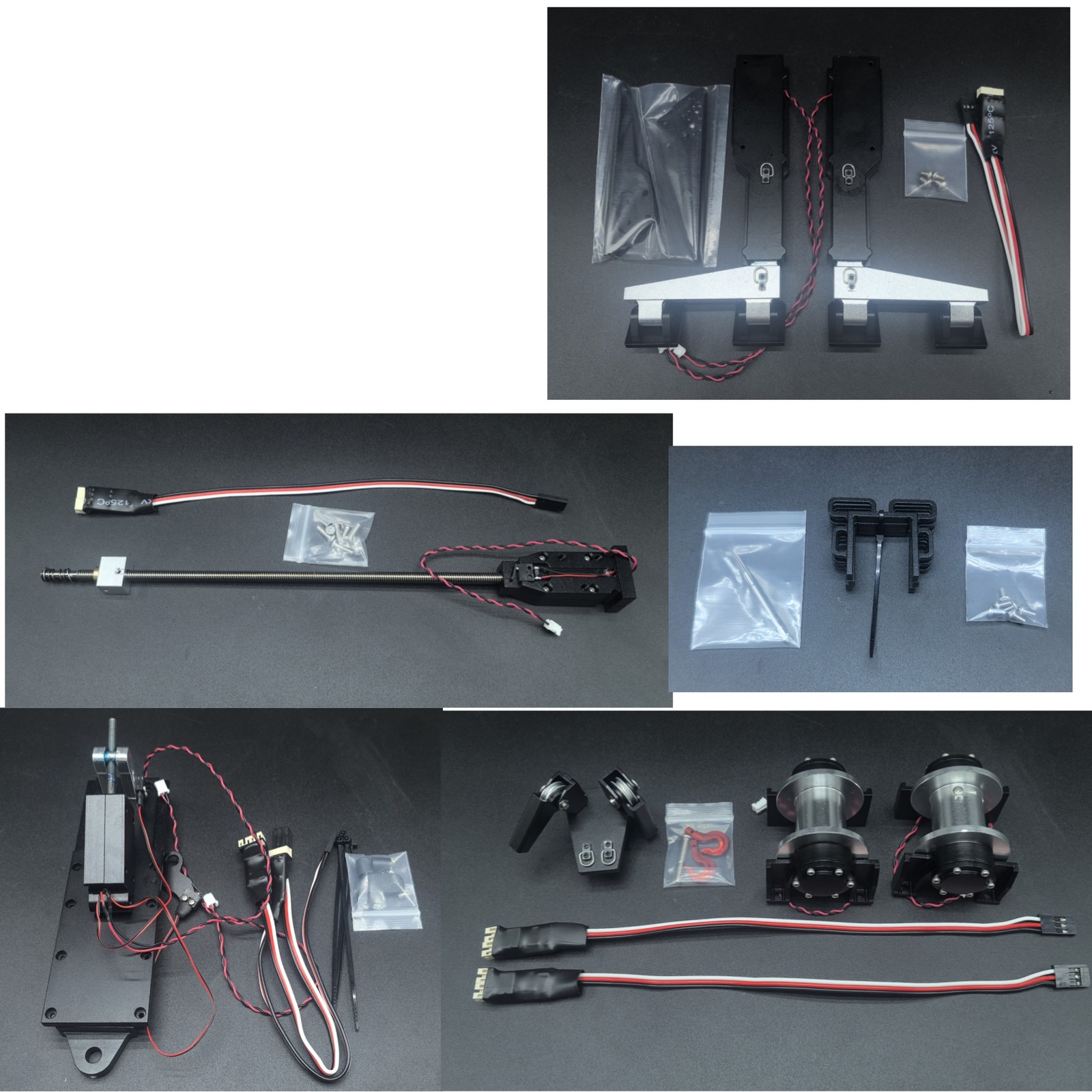 Upgrade Parts Kit for Tamiya 1/14 RC Rescue Vehicle Volvo FH16 750 1:14 RC Truck