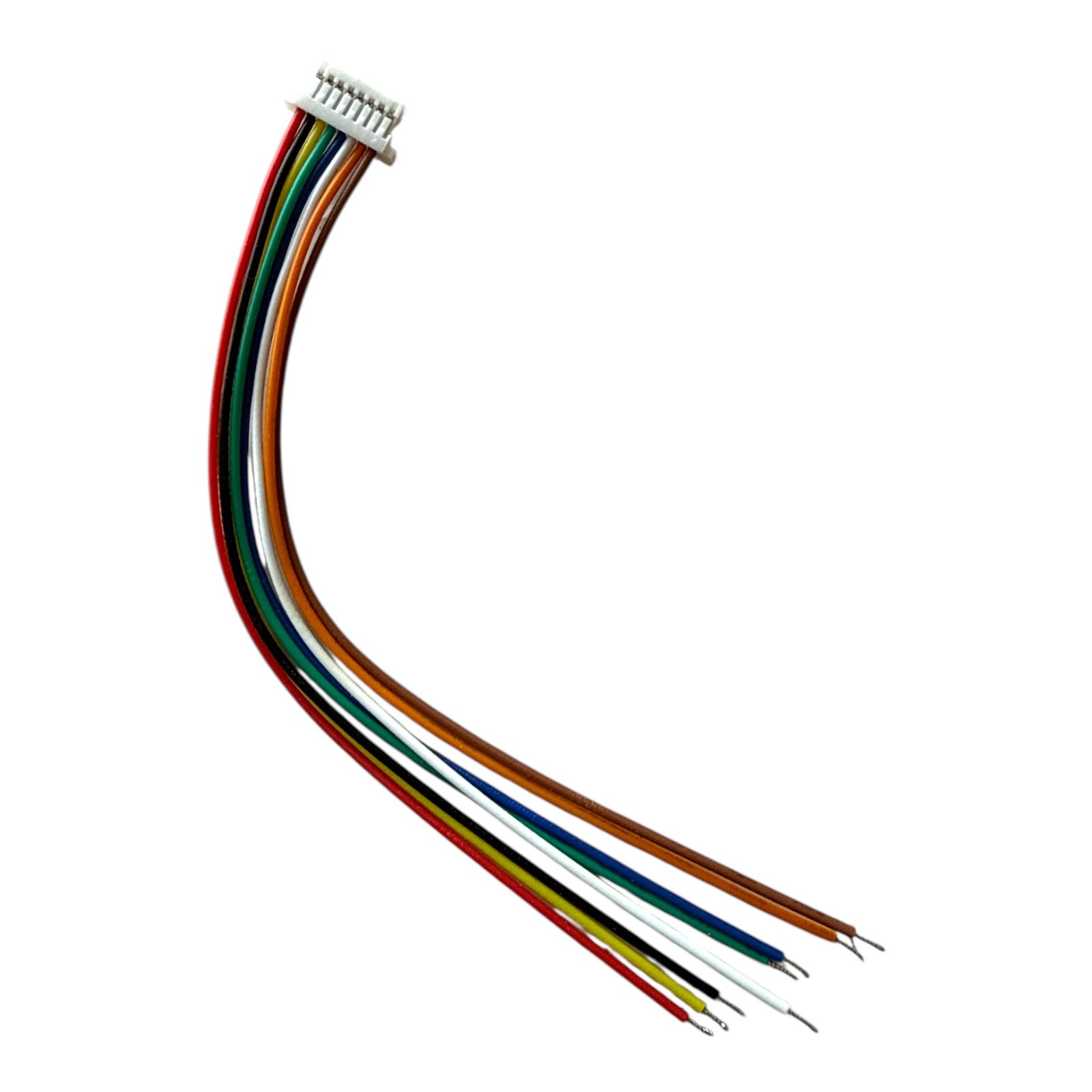 JST-SH 1.0mm 8Pin Micro Connector Housing Wire Assembly 50pcs for RC Controller