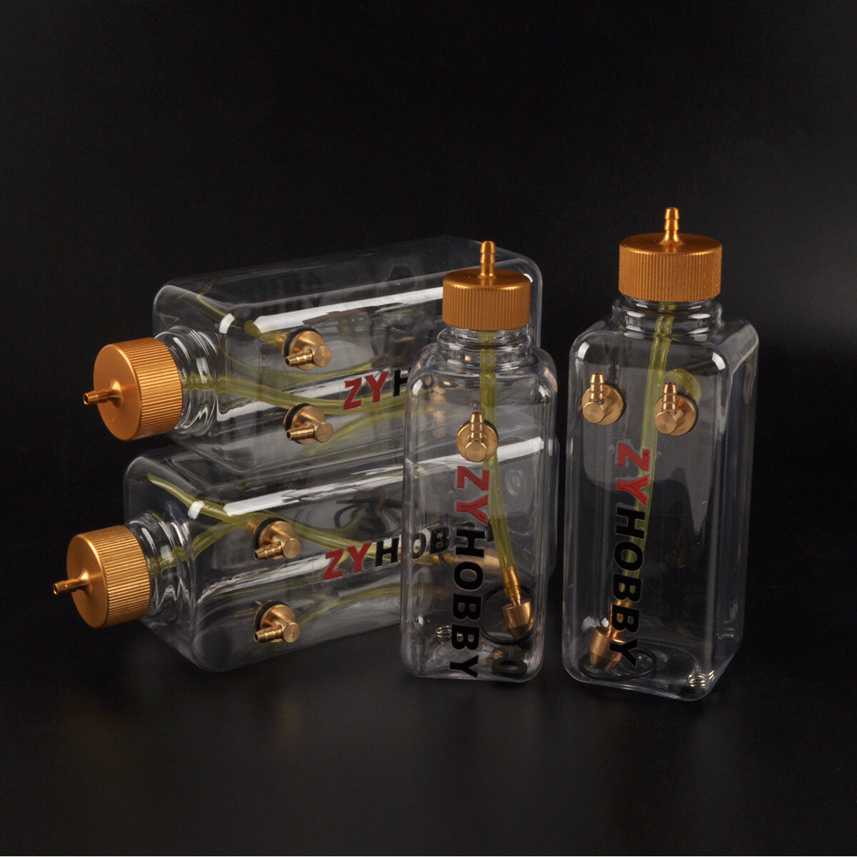 1pc Transparent Plastic 500 700 1000CC/ML Fuel Tank Oil Box for Gas Nitro Plane