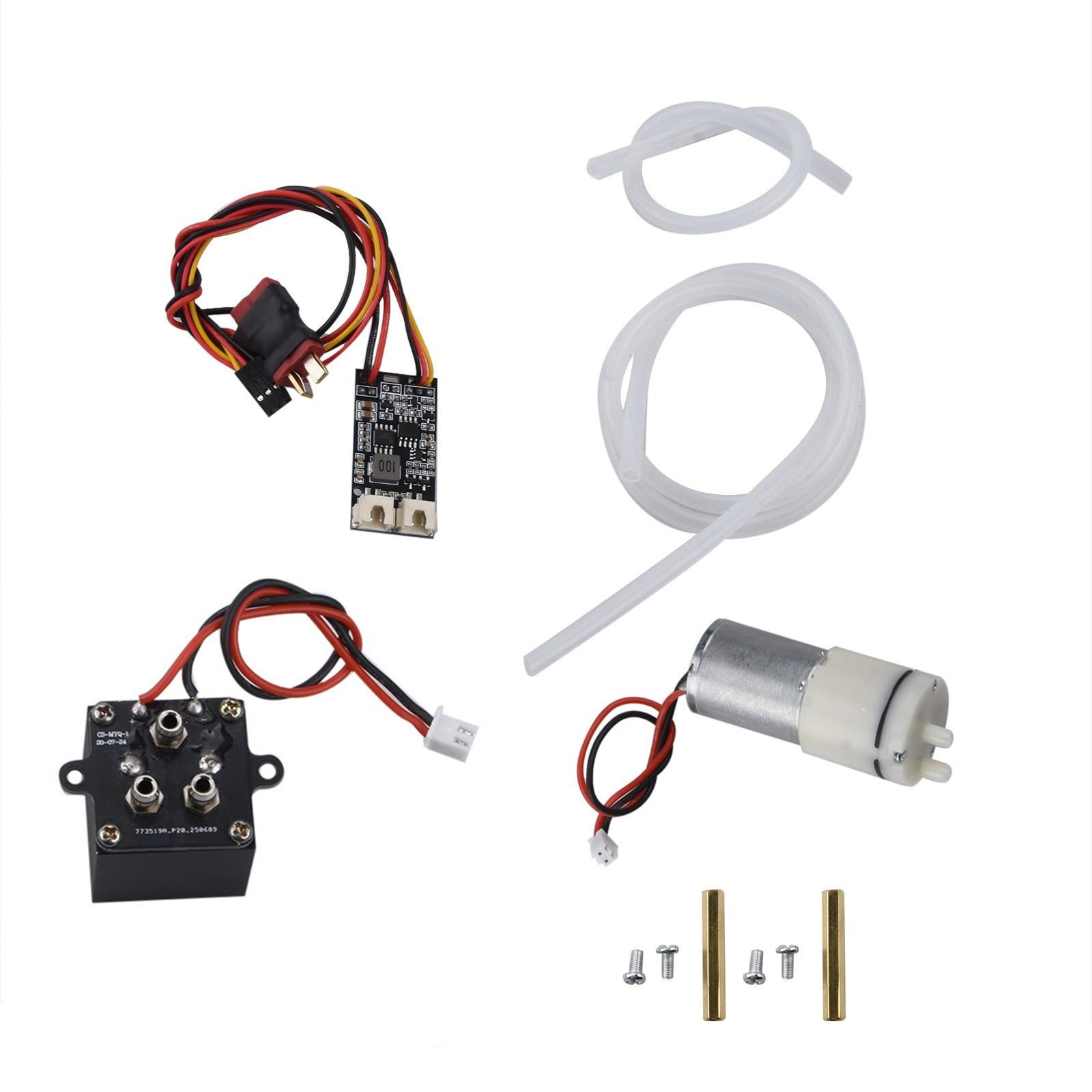 Metal Smoke Generator Simulator Smoker Part For Axial SCX10 III 1/10 RC Crawler-