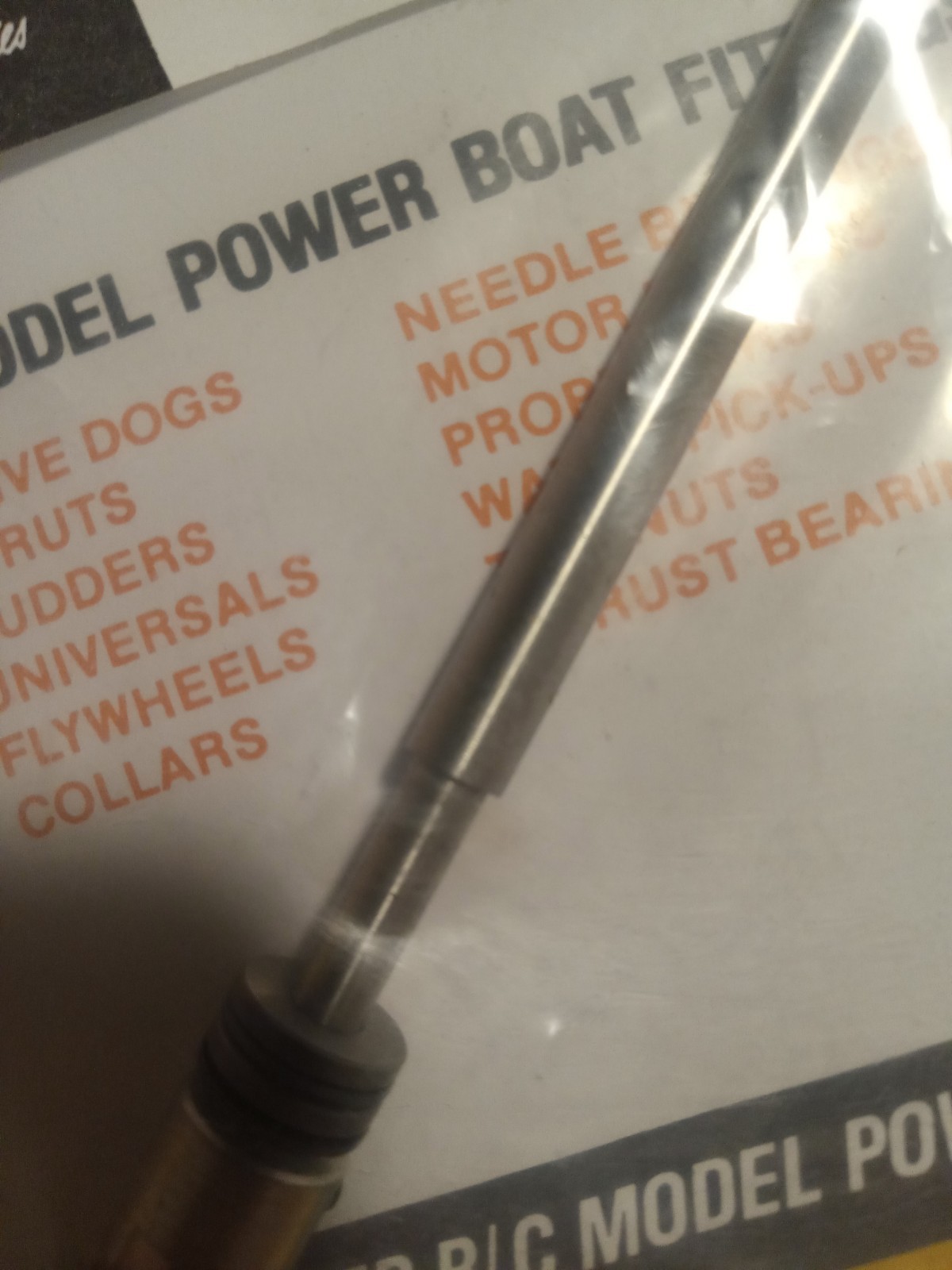 OCTURA RCBOAT OC68PS STEPPED PROP SHAFT. 1/4″ TO 3/16″ ASSEMBLY