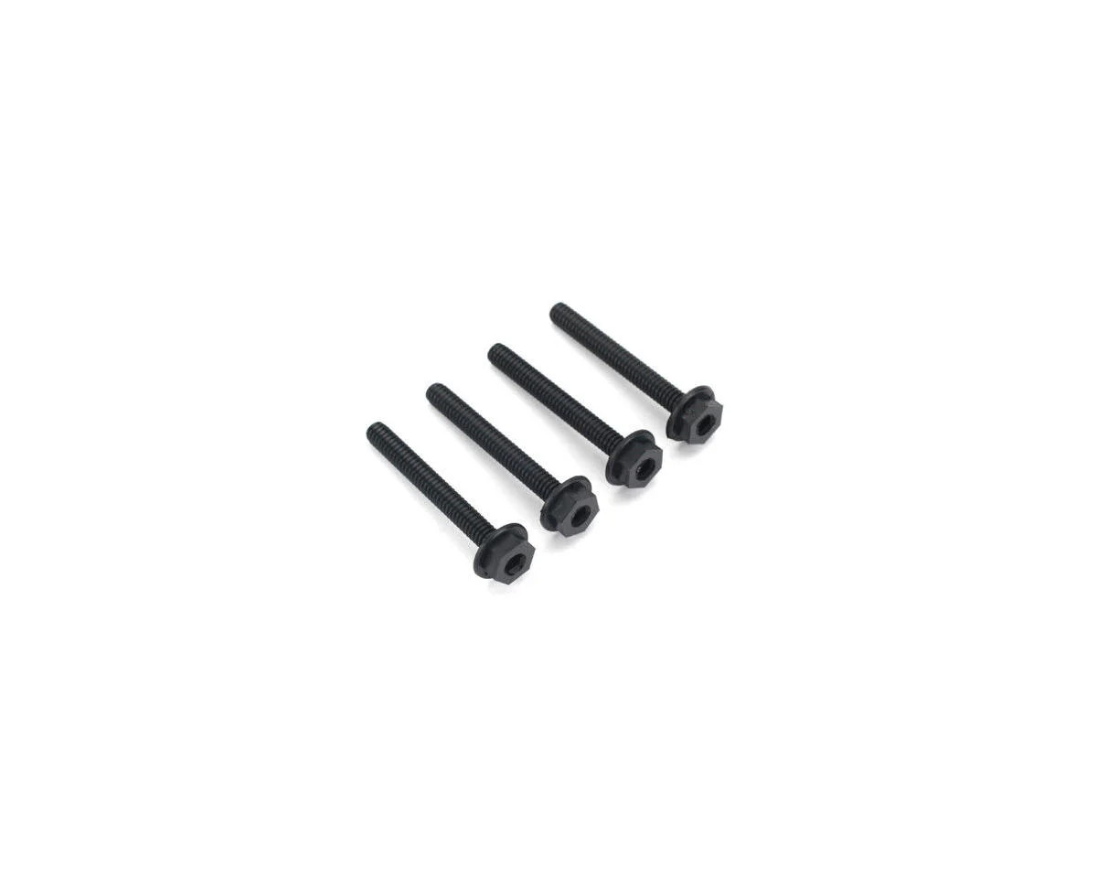 DUBRO DUB142 WING BOLTS NYLON 1/4-20X2 4PC B51