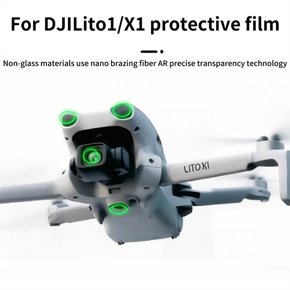 For DJI Lito1/X1 HD Nano Film Lens Protector Scratch Impact-Resistant Accessory