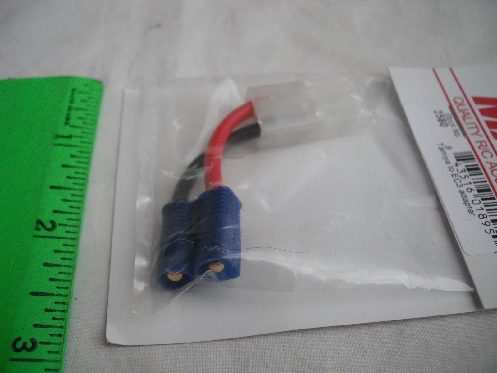 Maxx Products Mpi 2580, Tamiya to EC3 Adapter, Cable Wire, RC R/C Plane Airplane