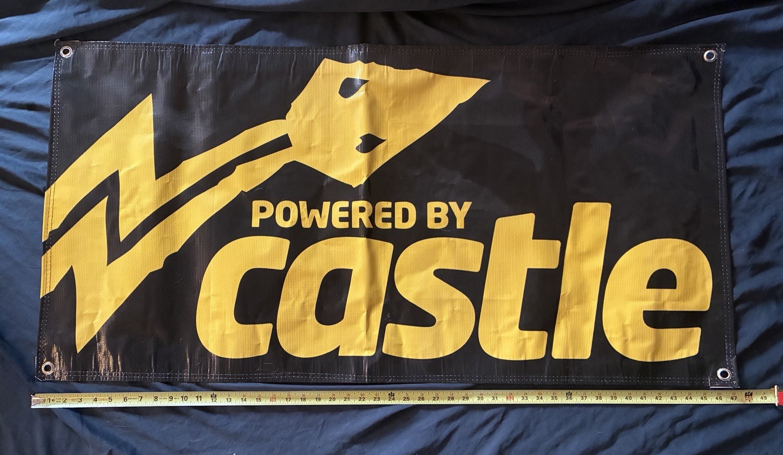 Original Castle Creations Motors Mamba R/C Car Vinyl Banner Sign 47×24