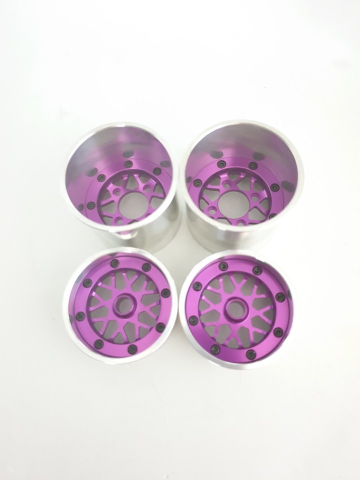 Team Associated RC10L PAN CAR Alloy Wheels set Tecnacraft repro