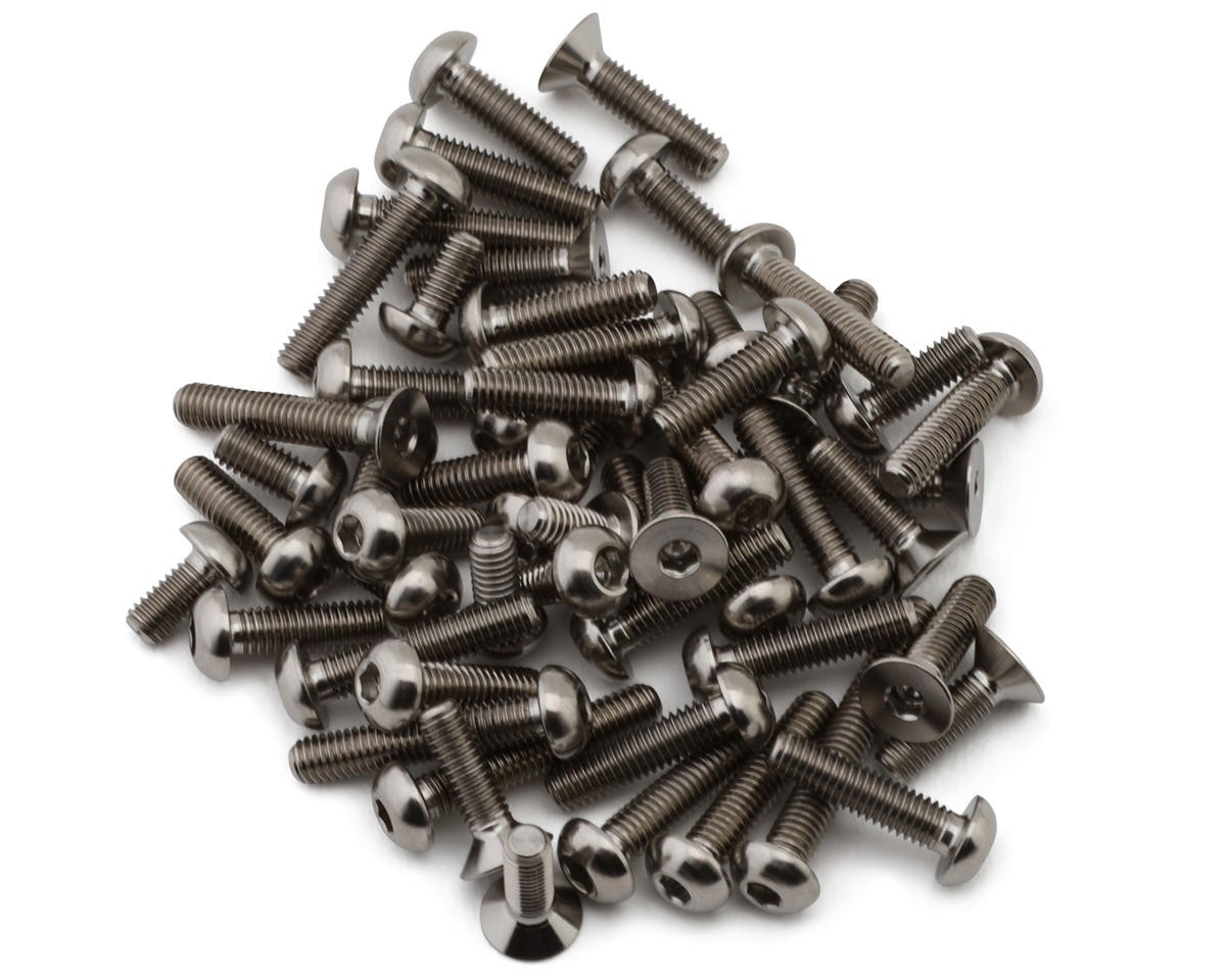 Flash Point MSB1 Titanium Upper Screws Set (Natural) [FPR2164]