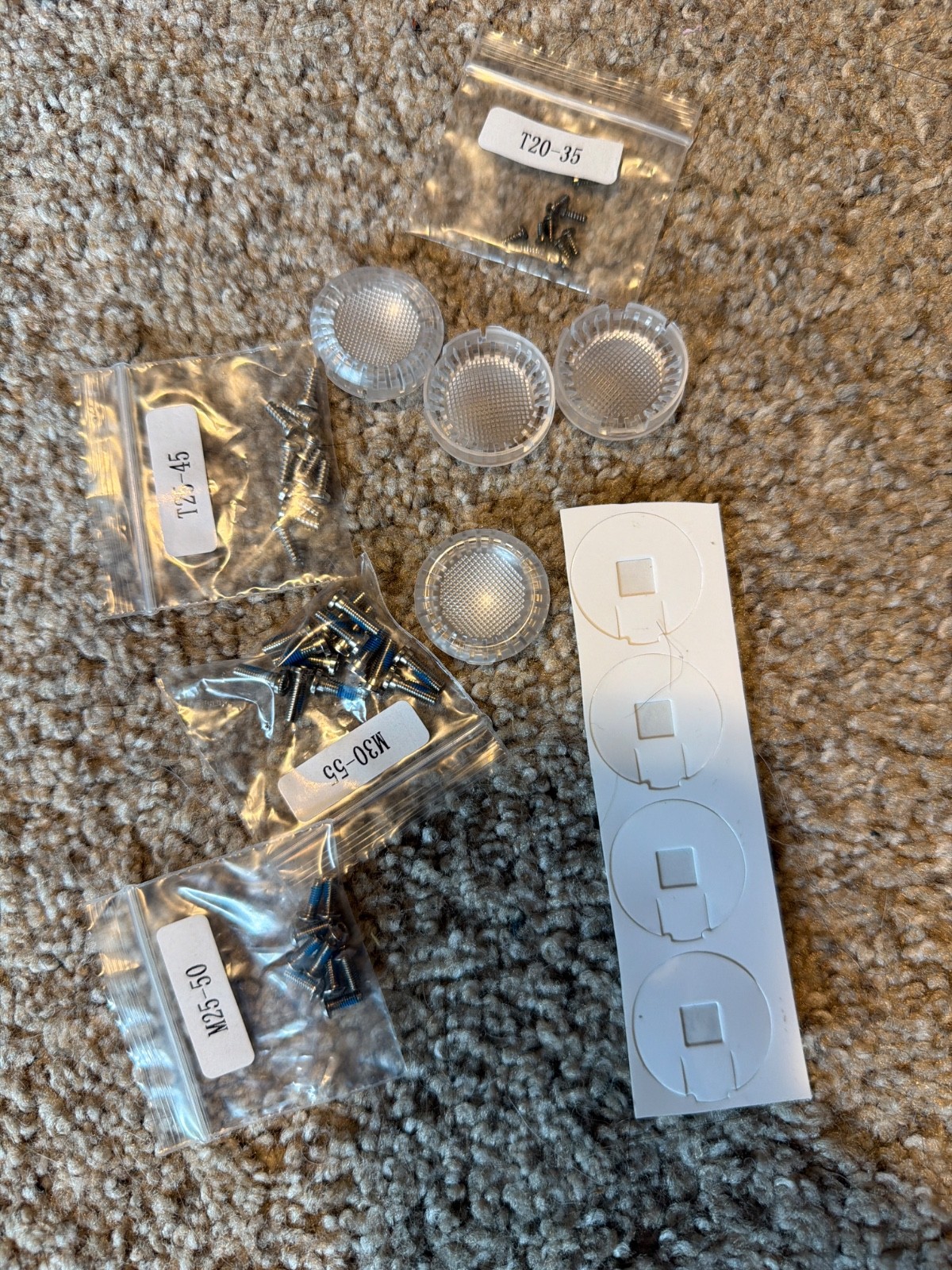 DJI Phantom 4 Parts LED covers Screws