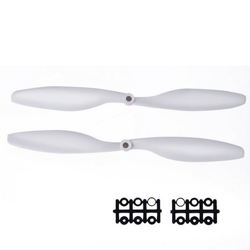 1Pair 1045 10×4.5 CW Propeller CCW Prop For RC Multicopter F450 Quadcopter Black