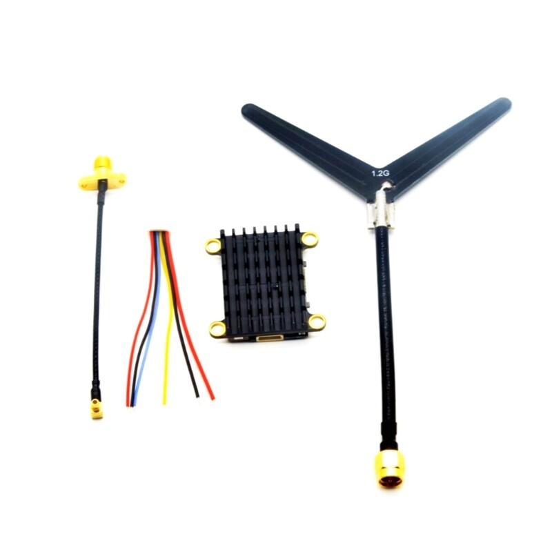 2W Wireless Video Transmission Module for Drones Featuring 1200 Frequency