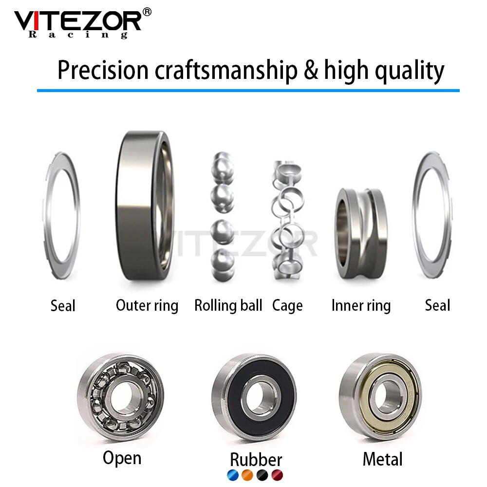 For Kyosho Fazer Mk2 1970 Chevy Chevelle SS 454 LS6 Sealed Bearing Kit