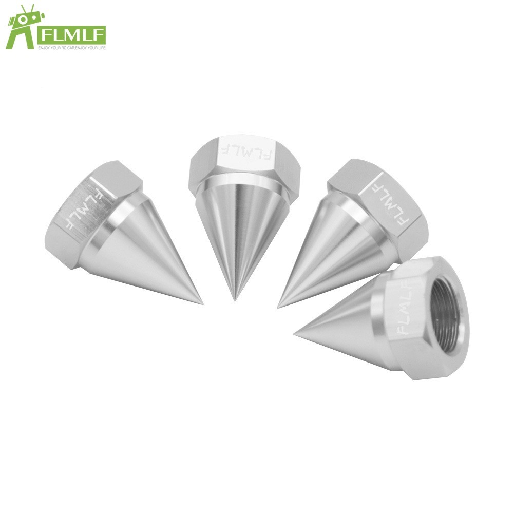 5B Metal Alloy Wheel Tapered Nuts Cone-Shape for 1/5 HPI Baja RV KM 5B SS 5T 5SC
