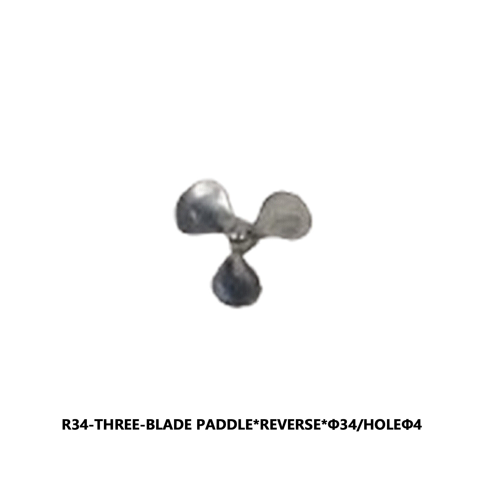 3 Blades RC Boat Metal Propeller D30/34/38/42/46mm Brass Props M4 mm Shaft