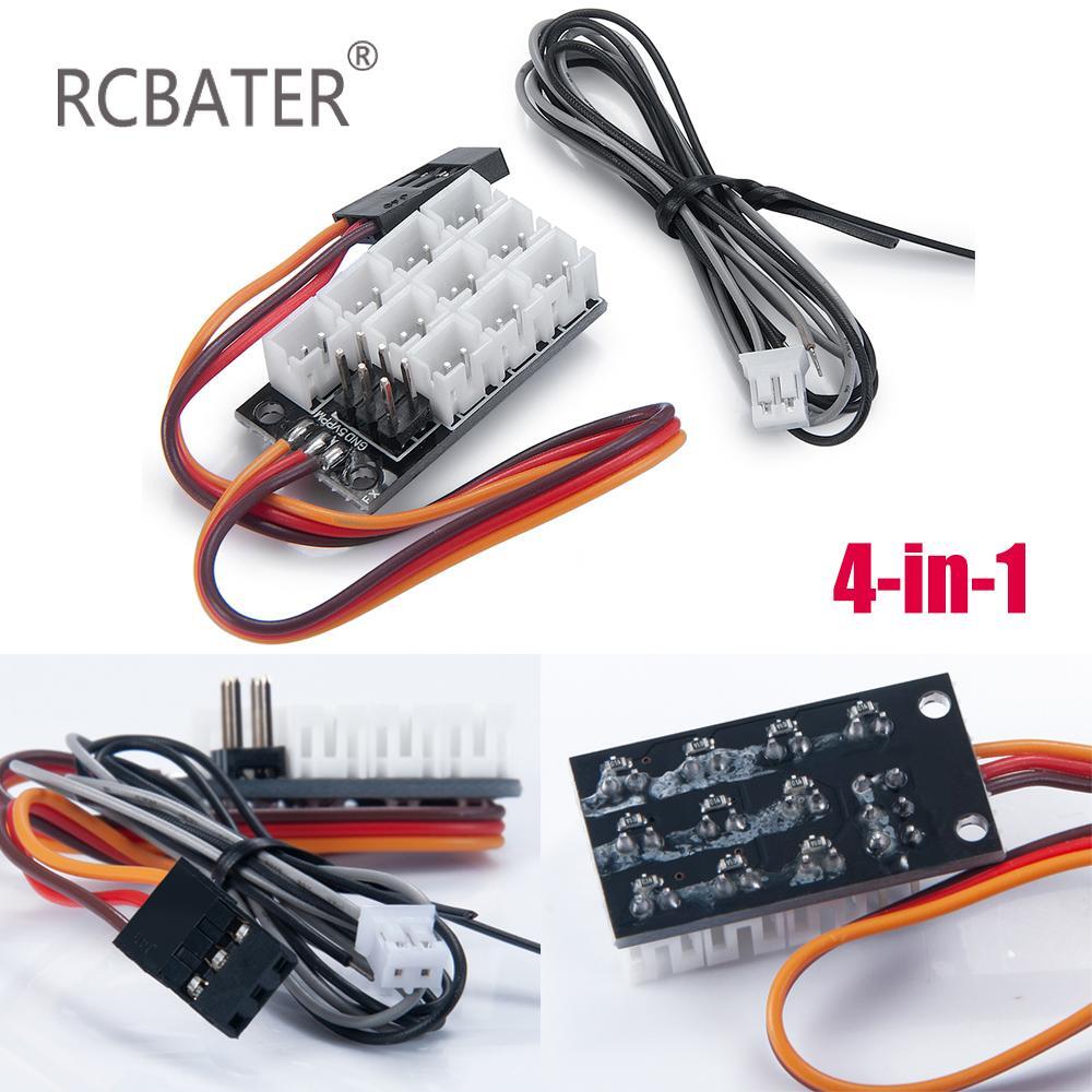 2/5x Light System Expansion Board PH2.0 Module for 1/14 Tamiya Tractor Truck Car