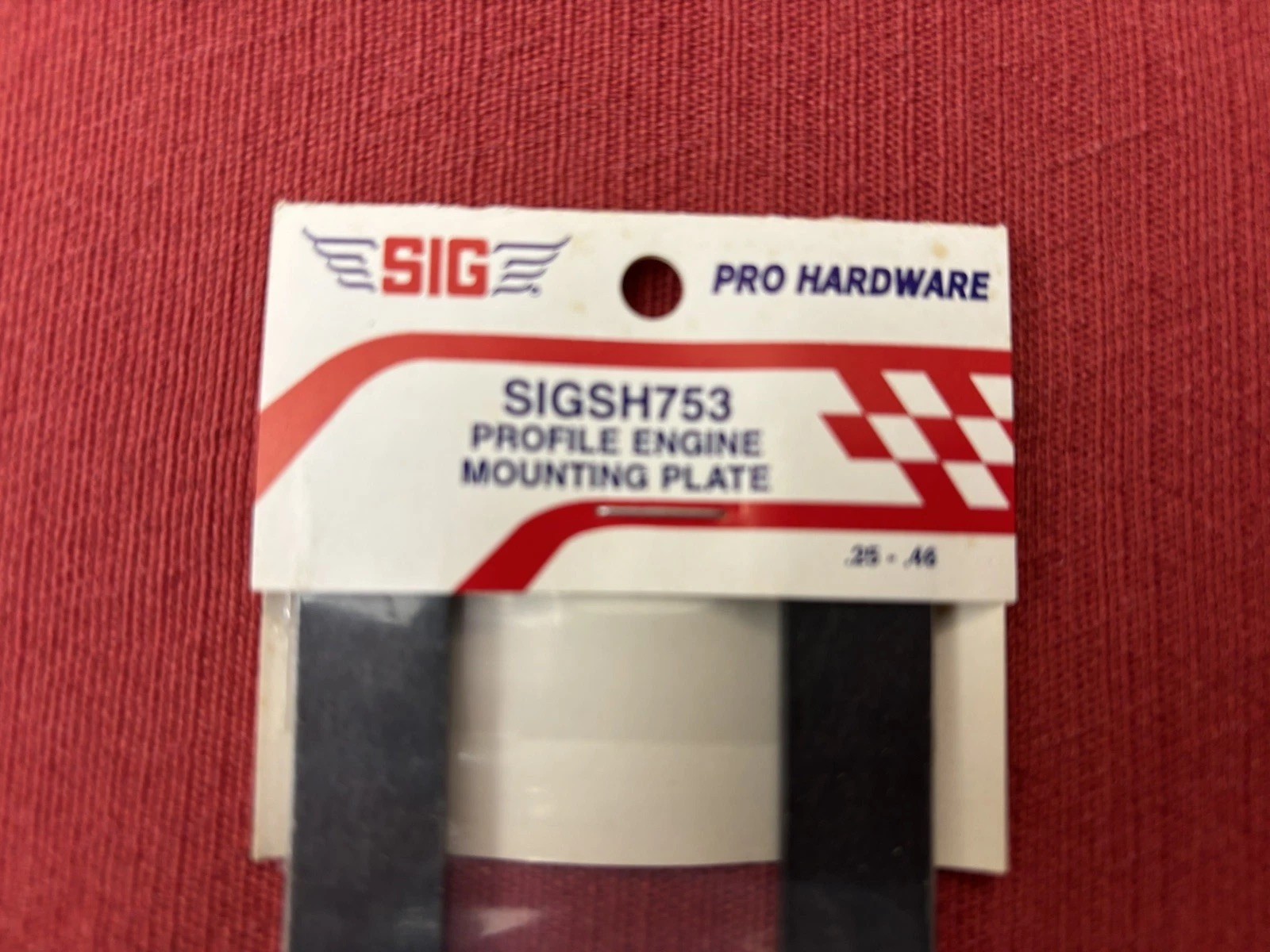 (2) Original SIG UC RC Airplane Profile Engine Mounting Plate 25-46 SH-753