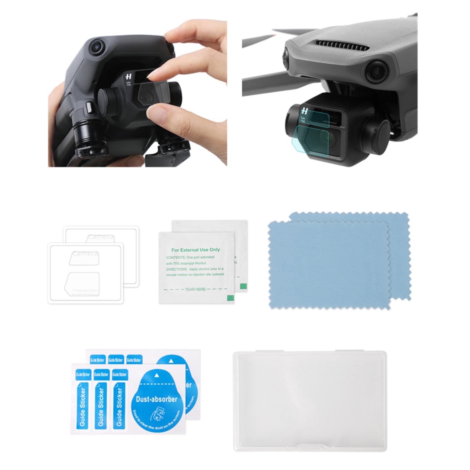 9H HD Camera Lens Protector Tempered Glass Film For DJI Mavic 3 Drone Camera q