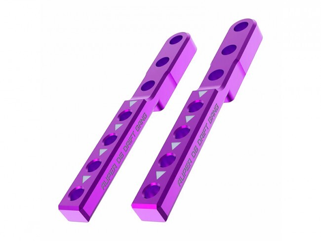 3RACING ALUMINUM FRONT / REAR BODY POST FOR 1/10 AUPER D6 S SPORT DRIFT RC CAR