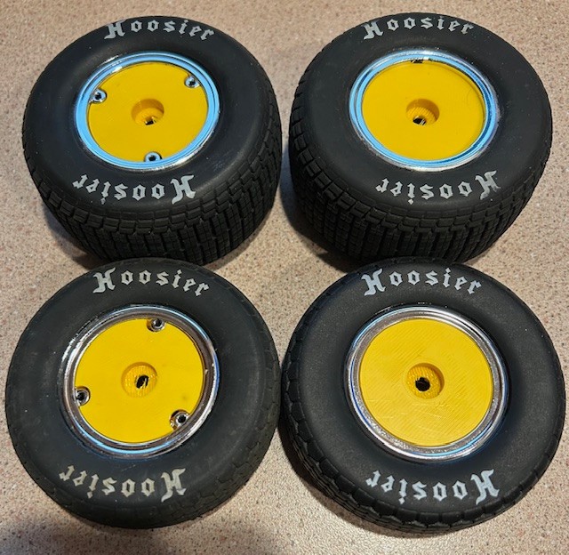 Losi 22S Sprint Car Wheel Cover (GEN3) Kit by RacinDots.com