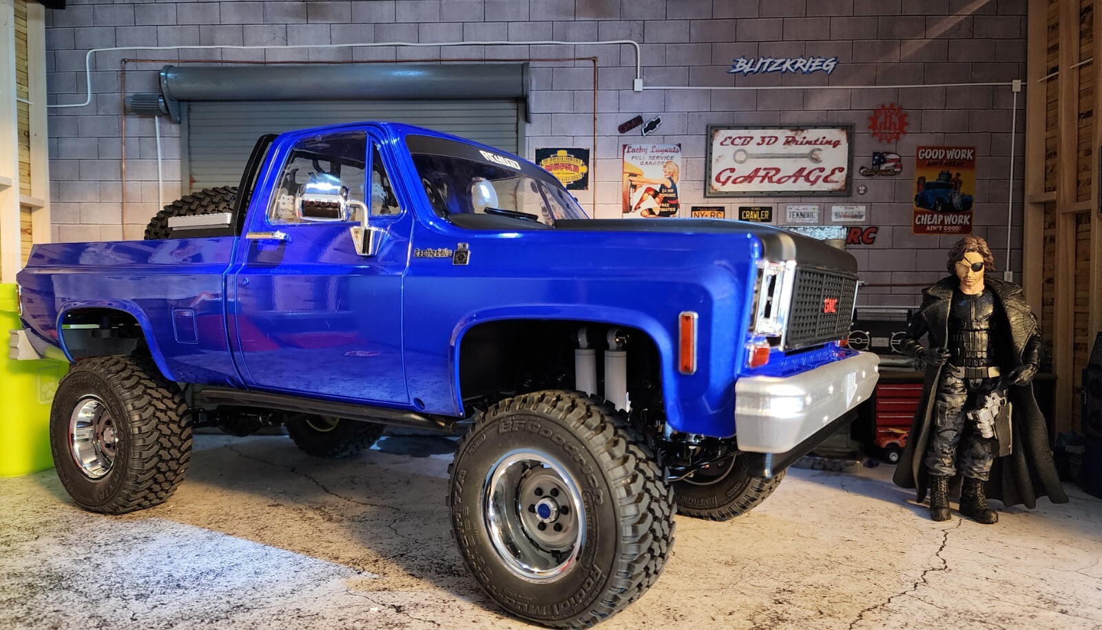 ECB 3D Printing Front Stock Bumper for RC4WD K10 & Blazer