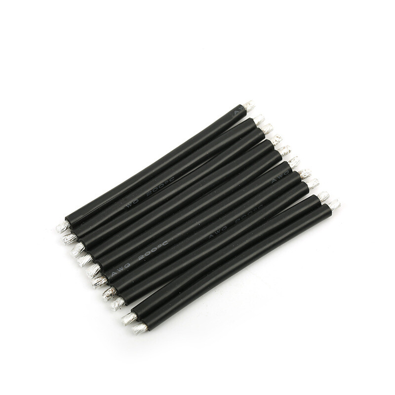 10pcs 14AWG Silicone Cable 10cm For RC ESC Battery XT60 T-plug Connecting line