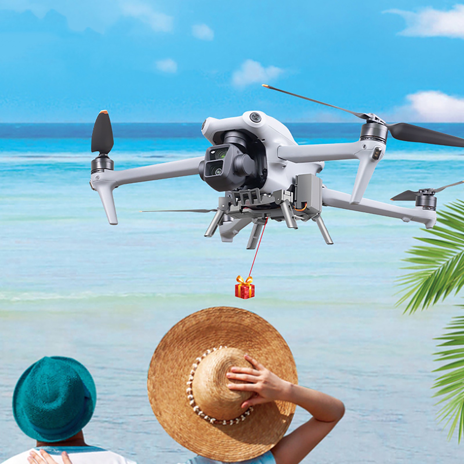 NEW Wedding Air-Dropping System Thrower & Landing Gear Extension For DJI Air 3