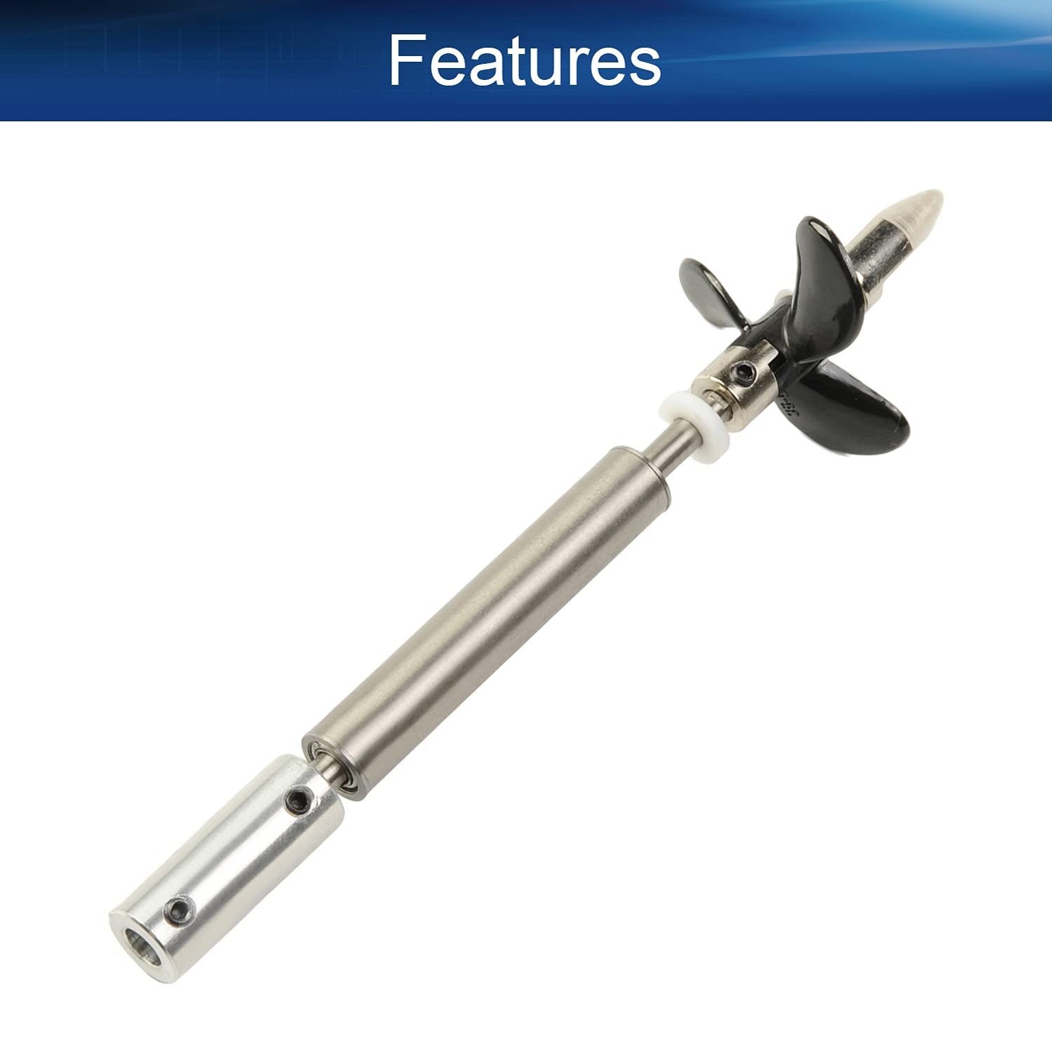 Heyiarbeit Drive Shaft Fit for 5mm Motor Shaft w Propeller and Universal Join…
