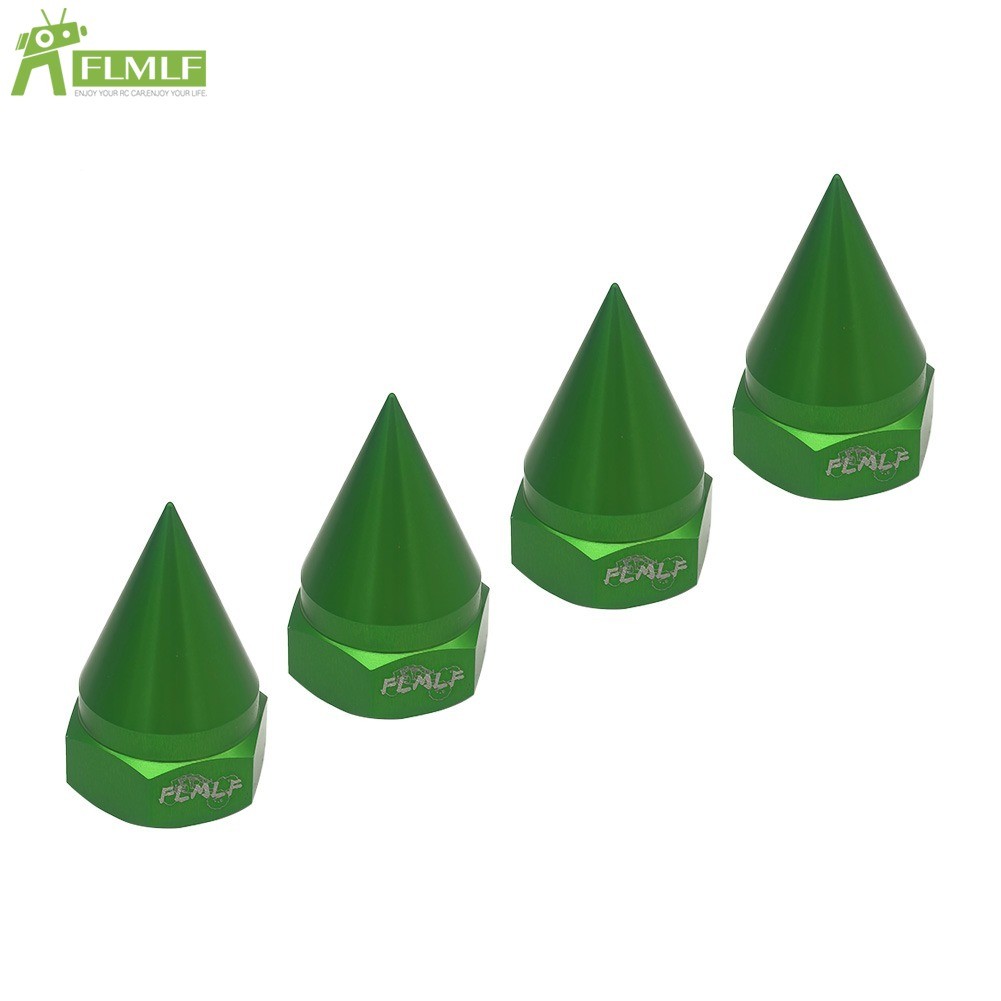 5B Metal Alloy Wheel Tapered Nuts Cone-Shape for 1/5 HPI Baja RV KM 5B SS 5T 5SC