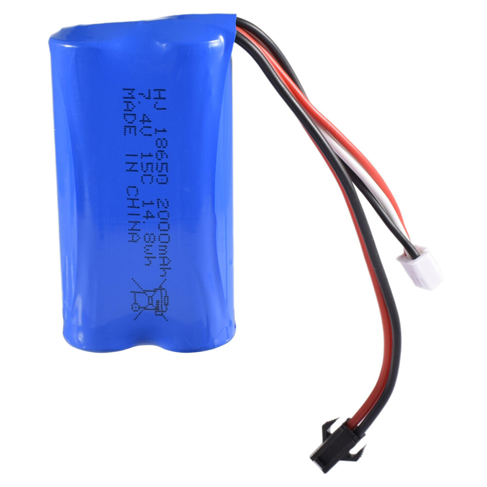 7.4V 2000mAh Li-ion Battery SM plug T Plug Balance Charger for RC Car Boat Plane