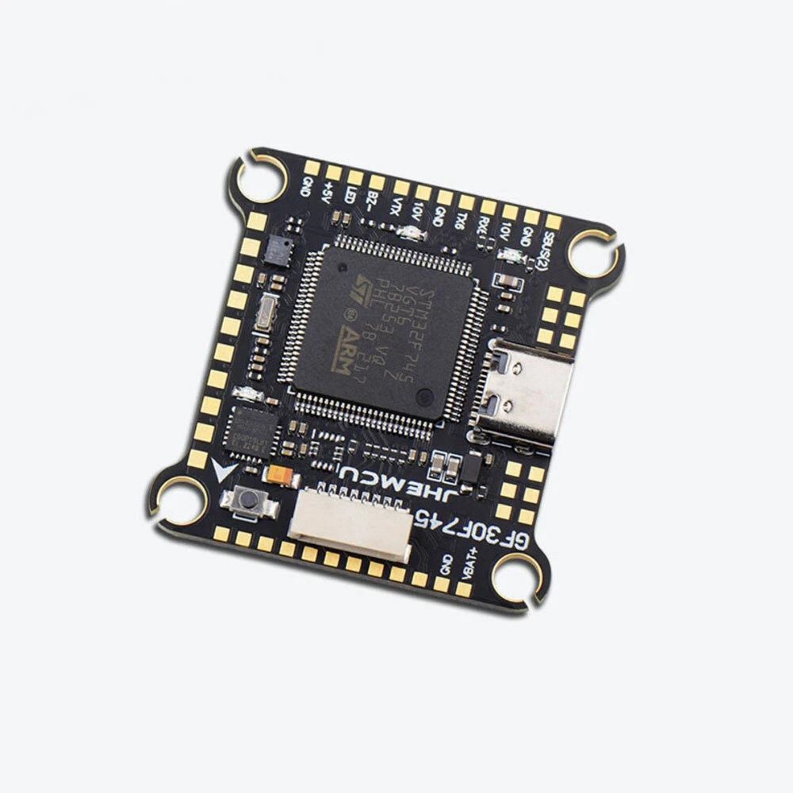 JHEMCU GF30F745 ICM Flight Controller AM32A60 60A 4in1 ESC for RC FPV Drone
