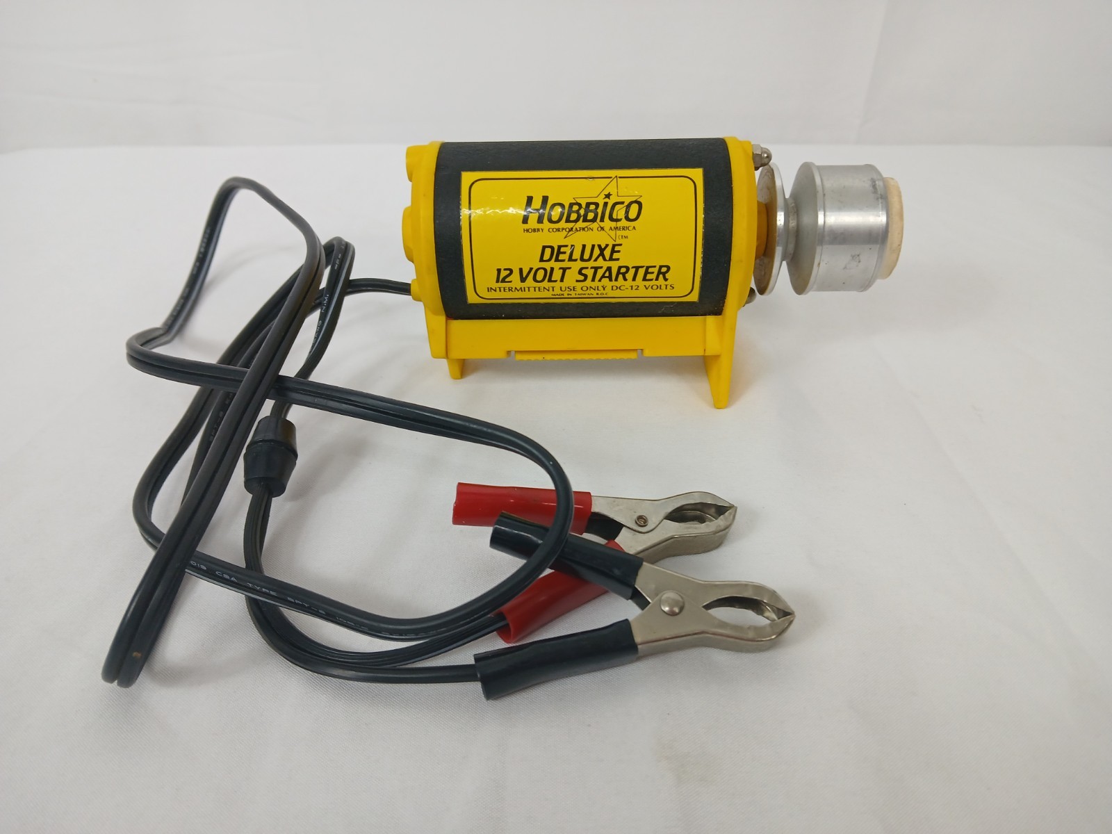 Hobbico Deluxe 12V RC Engine Starter 12 Volt Electric Field TESTED WORKING