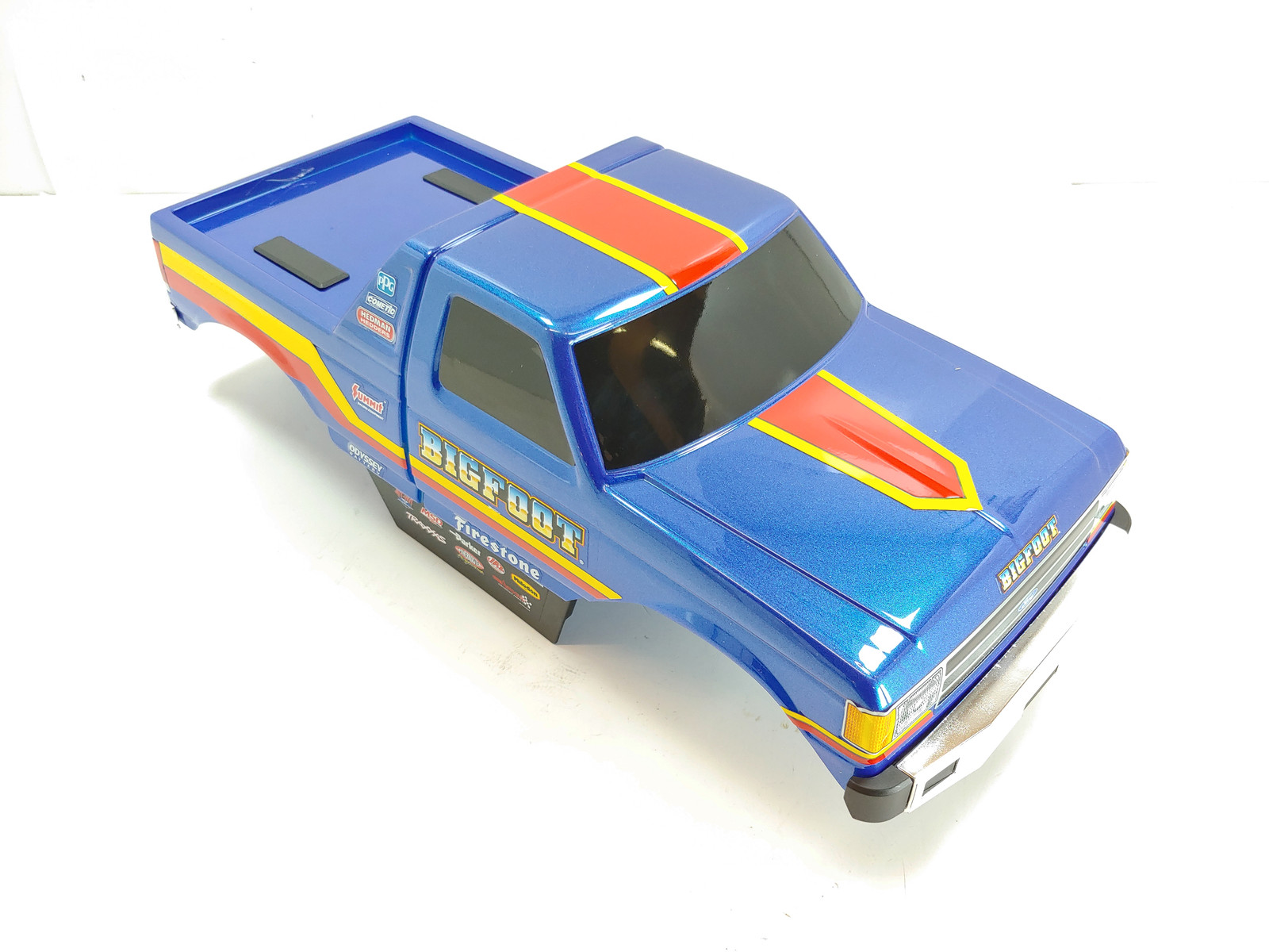 NEW: Traxxas Bigfoot 4×4 MONSTER JAM Clipless Truck Body Factory Painted Stamped