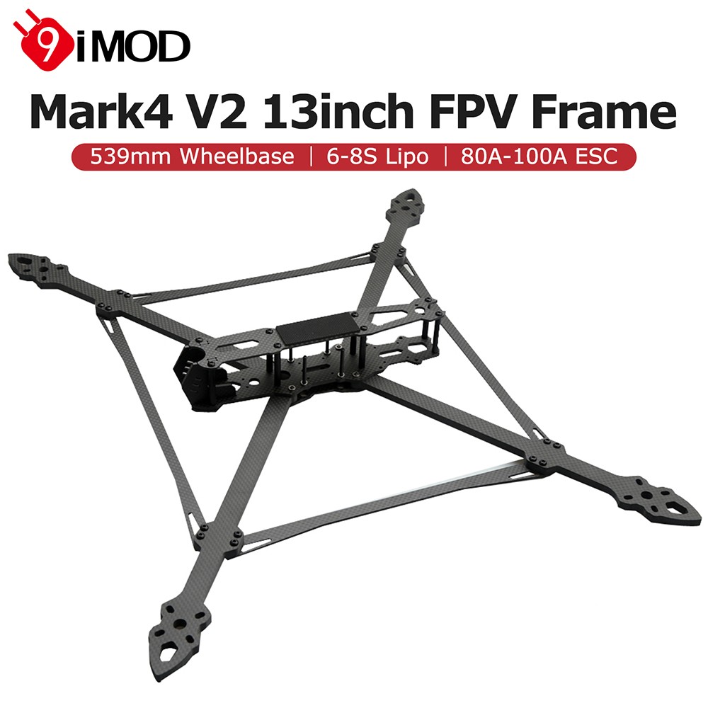 9IMOD Mark4 V2 13 Inch FPV Frame 539MM Wheelbase Carbon Fiber For RC FPV Drone