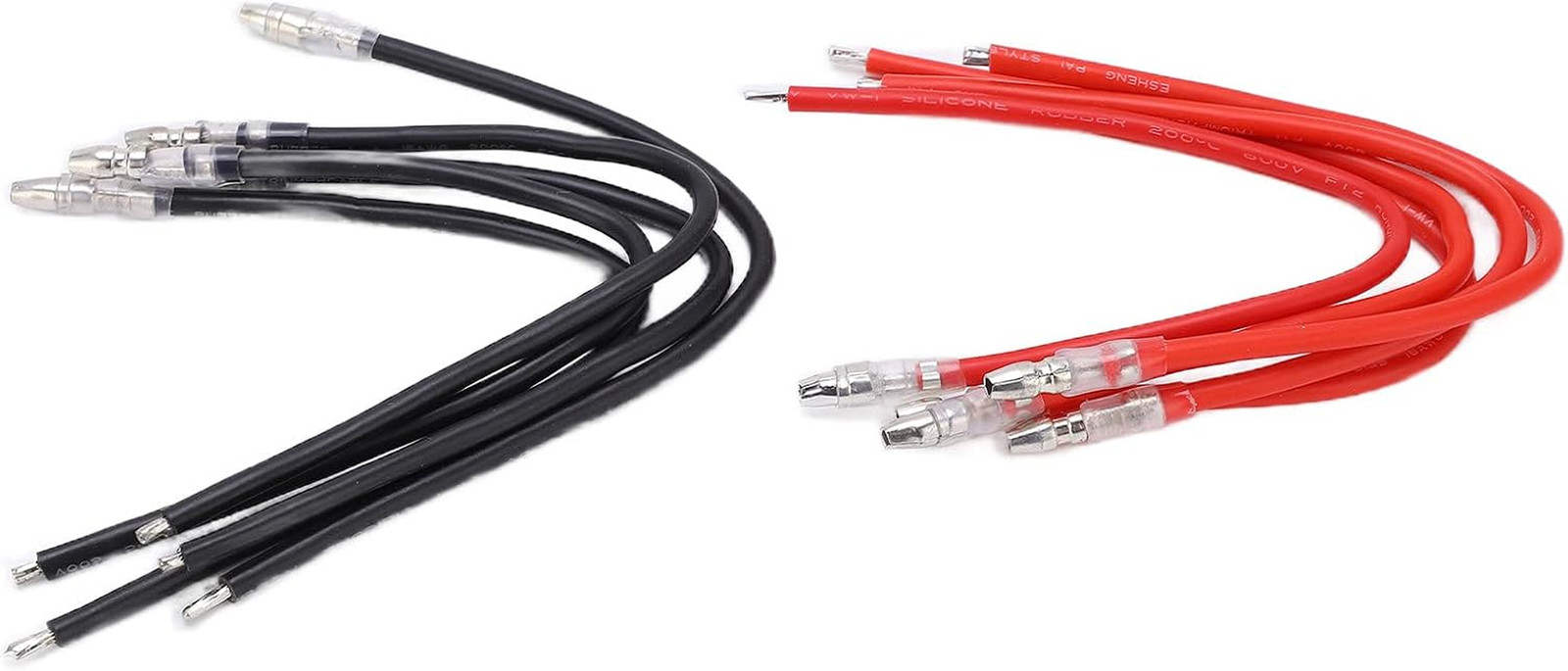 10Pcs RC Motor Cable,Rc Brushed Motor 4Mm Banana Plugs Connector Extension